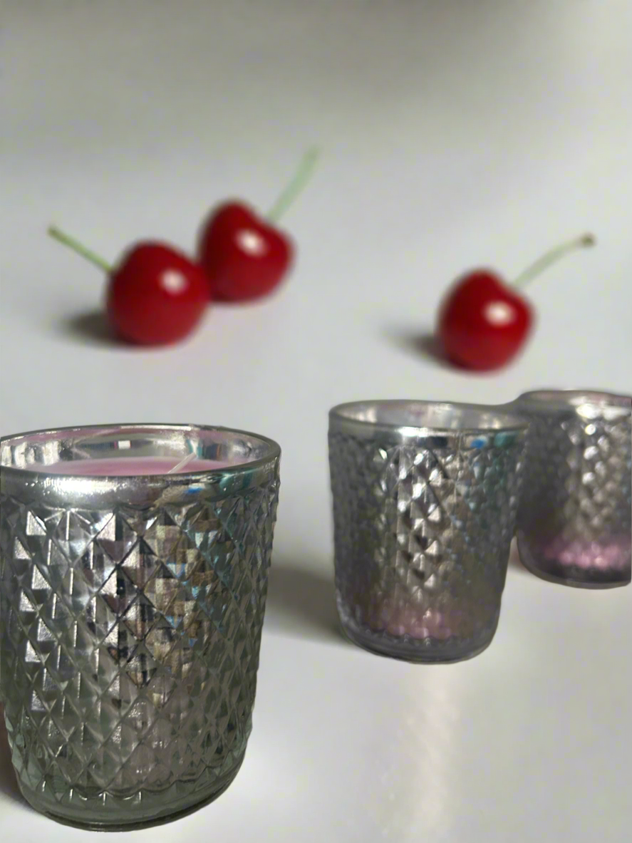Black cherry candles