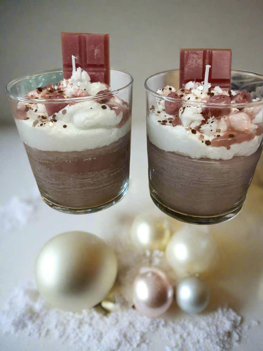 Christmas spiced cookie candle