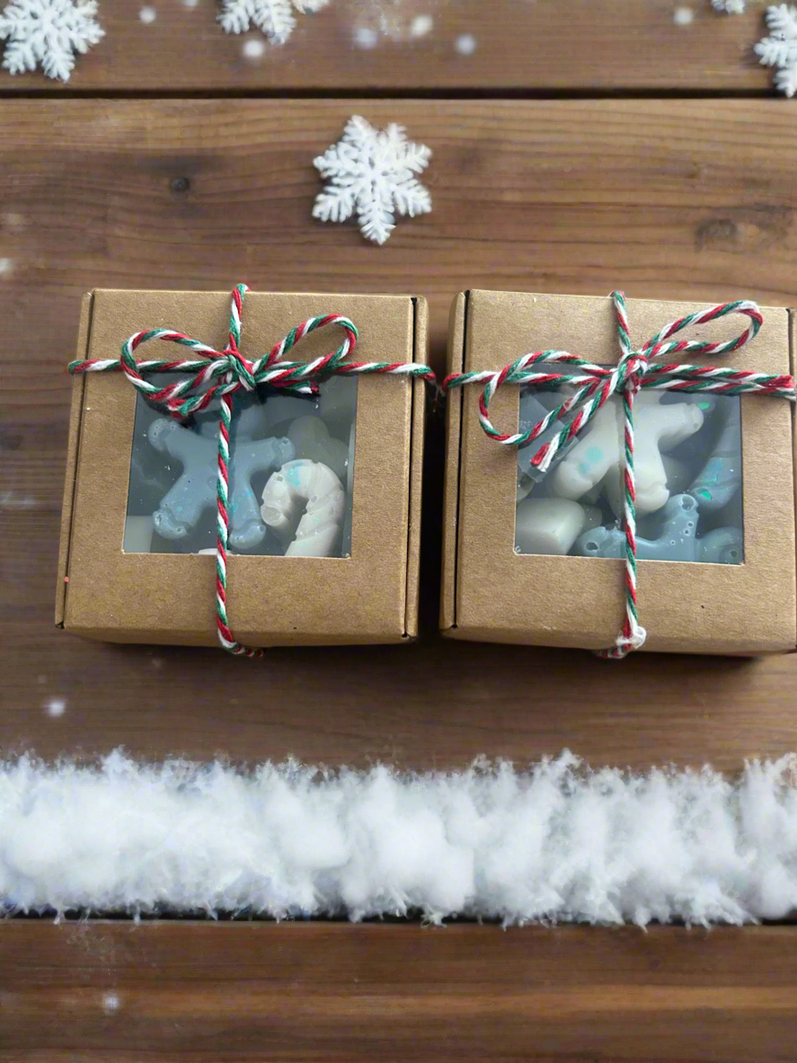 Christmas wax melt scoopie boxes