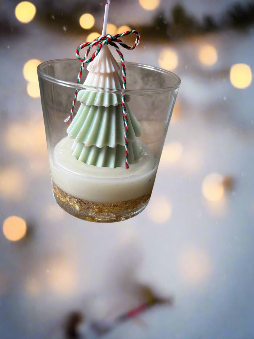Christmas tree candle