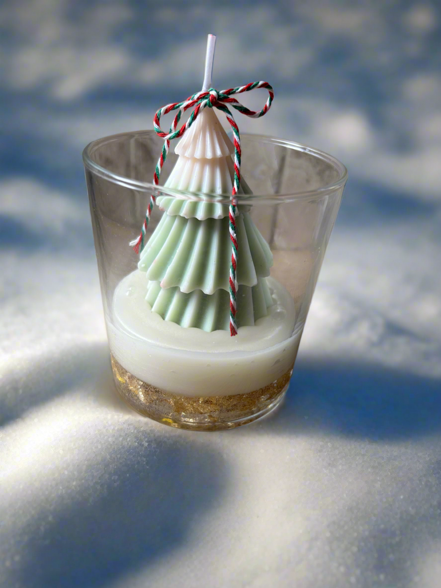 Christmas tree candle