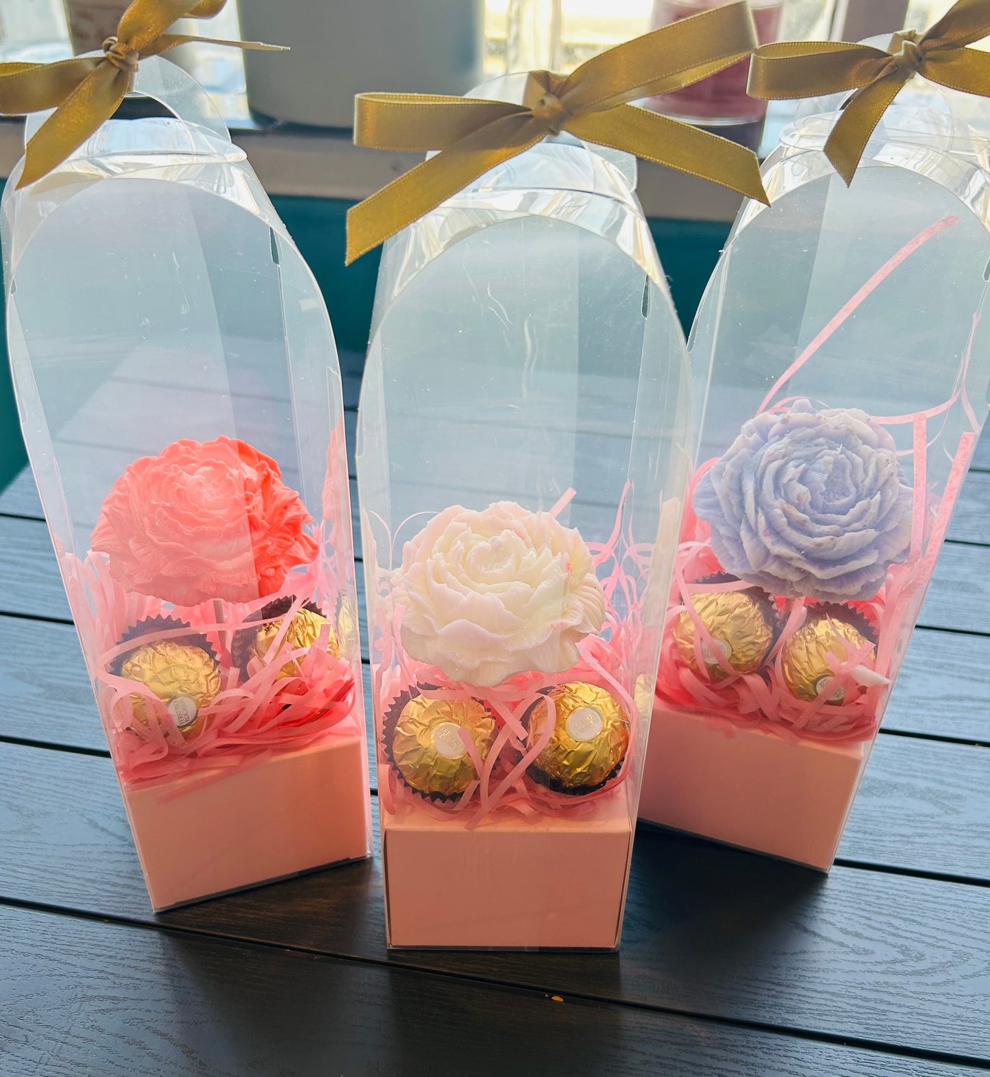 Single wax melt chocolate boxes