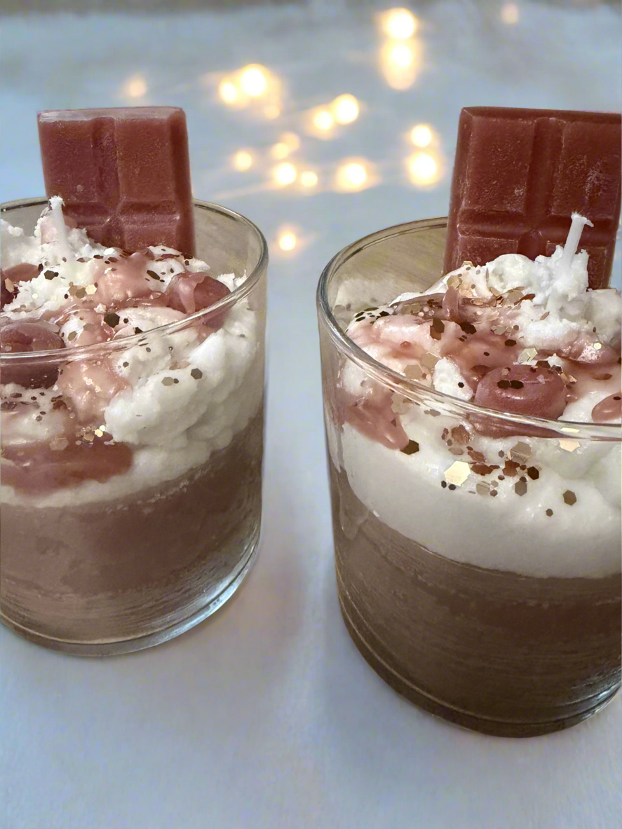 Christmas spiced cookie candle