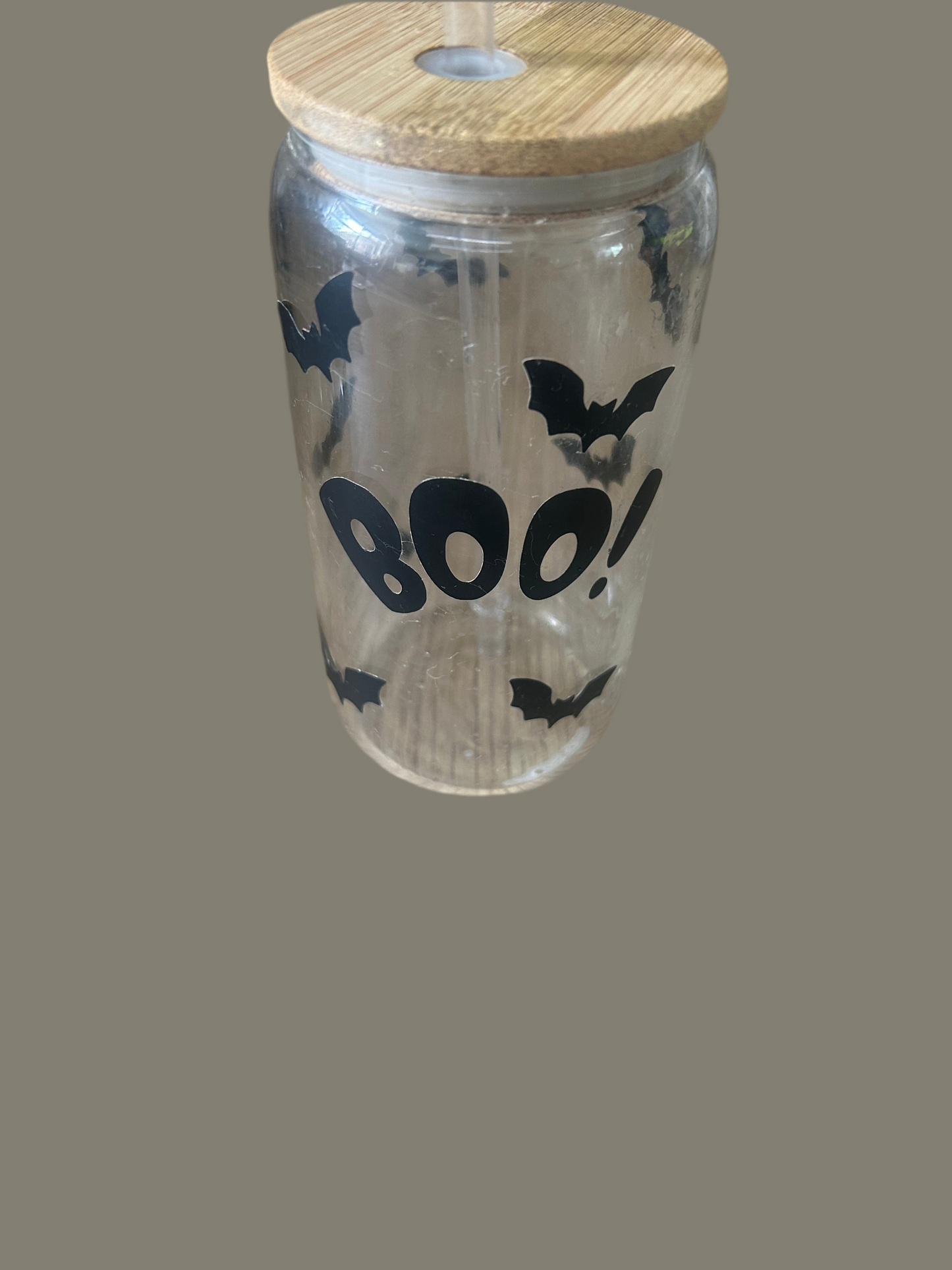 Glass drinking jars
