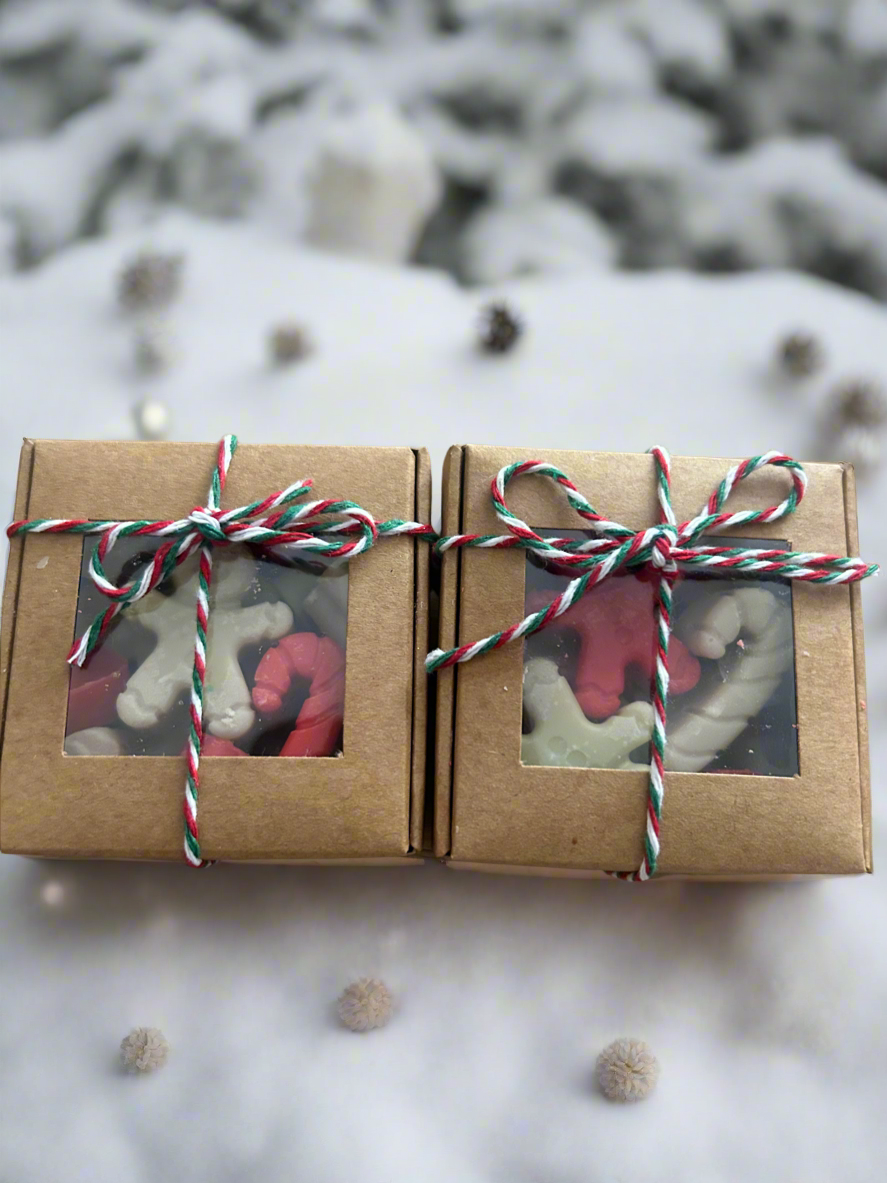 Christmas wax melt scoopie boxes