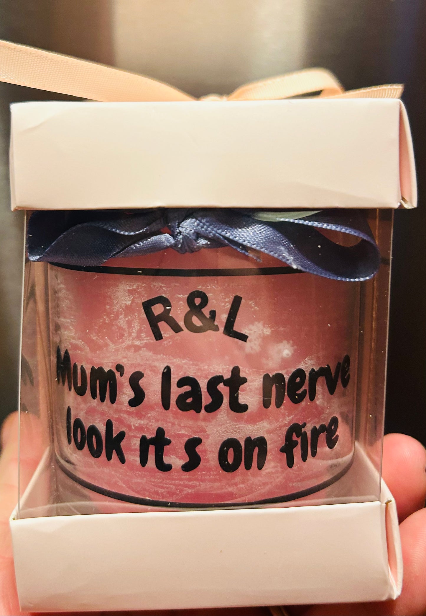 Mum’s last nerve candle