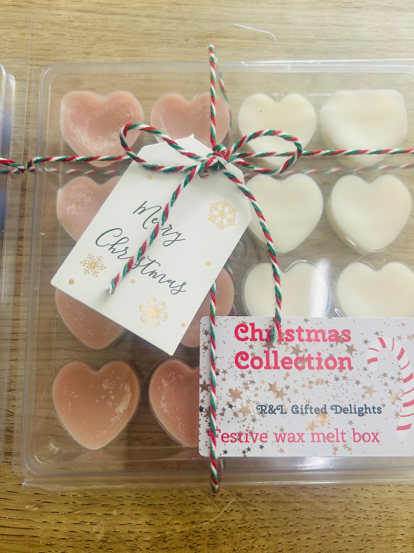 Festive wax melt box