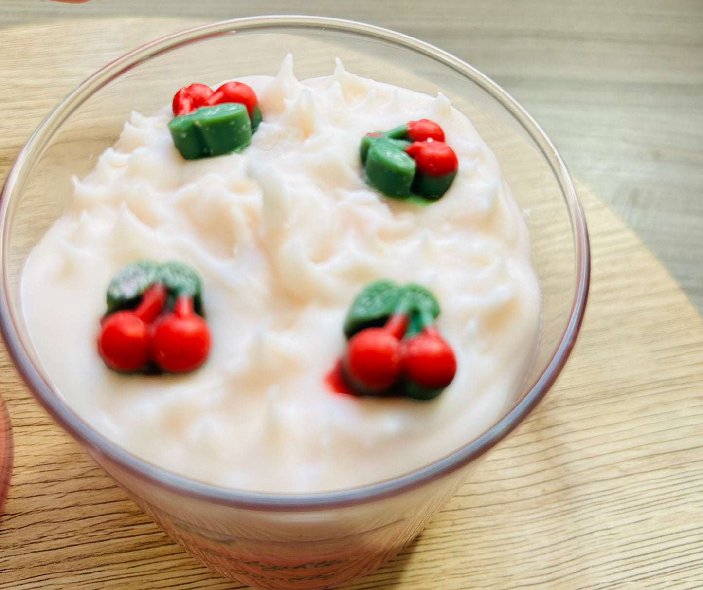 Cherry scented candles
