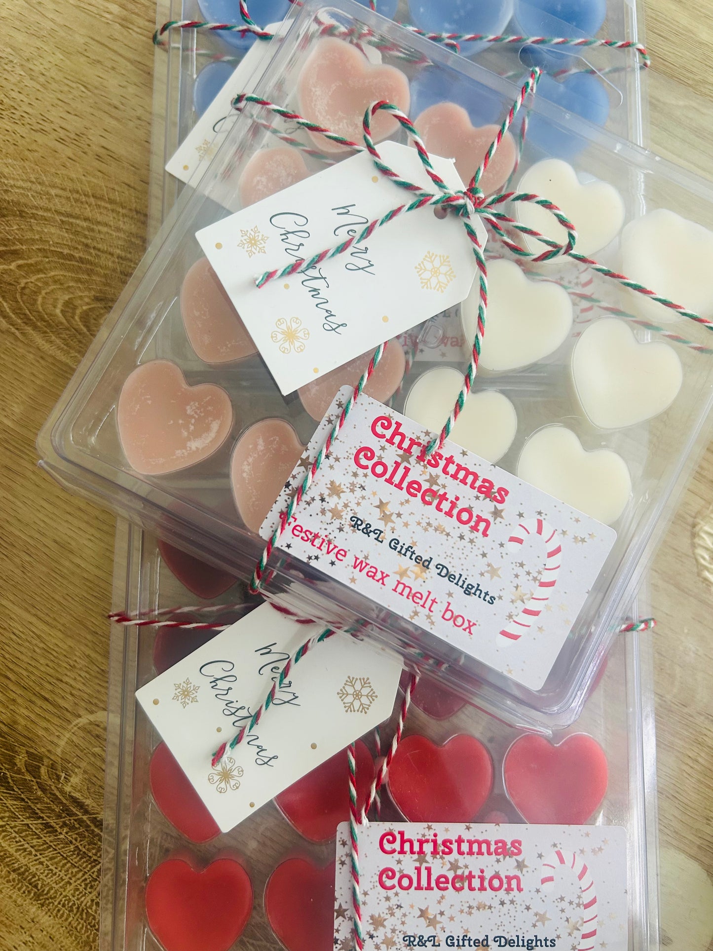 Festive wax melt box