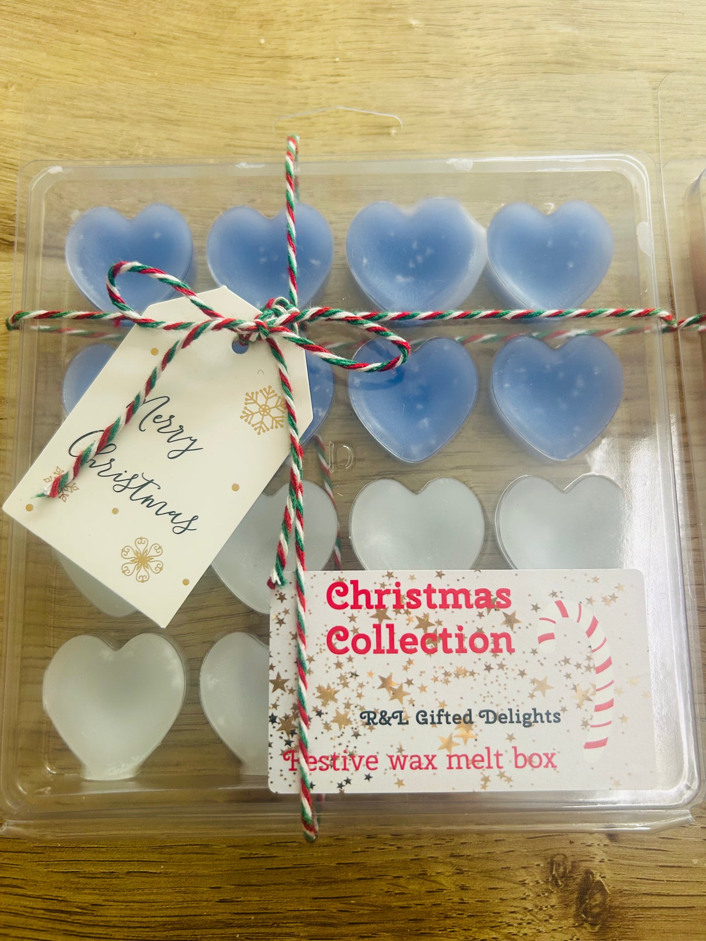 Festive wax melt box