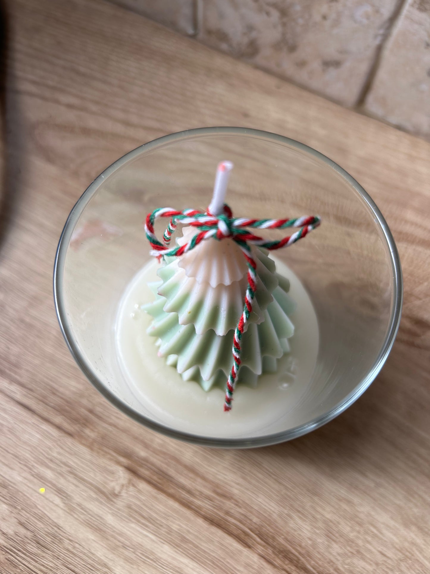 Christmas tree candle
