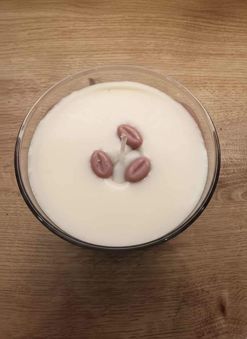 Mocha coffee candle