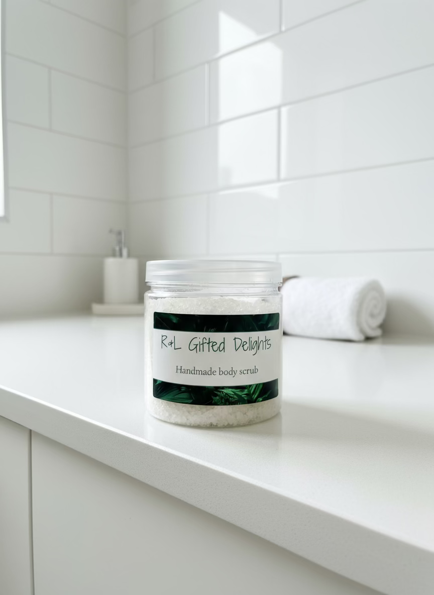 Organic body scrubs