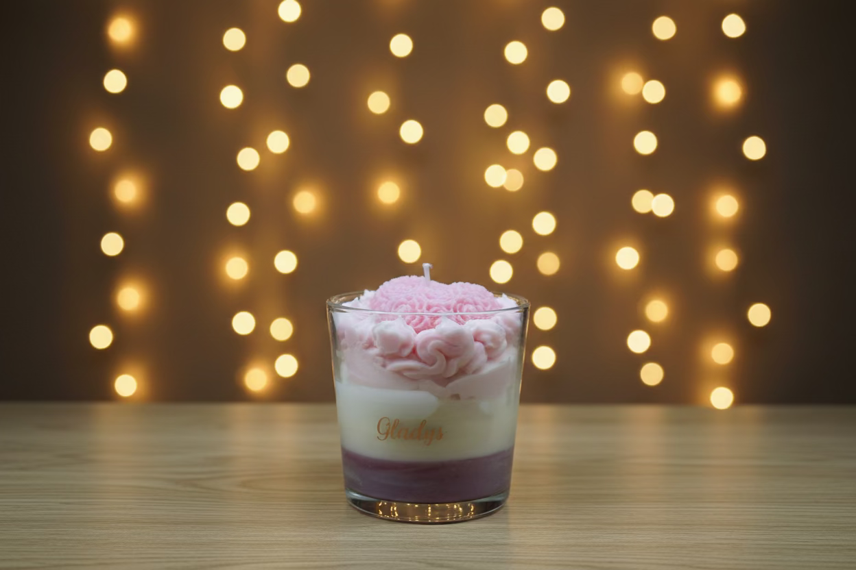 Gladys candle rhubarb scent
