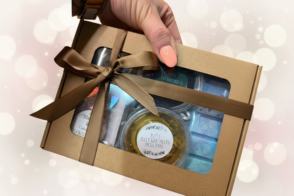 Wax melt gift boxes
