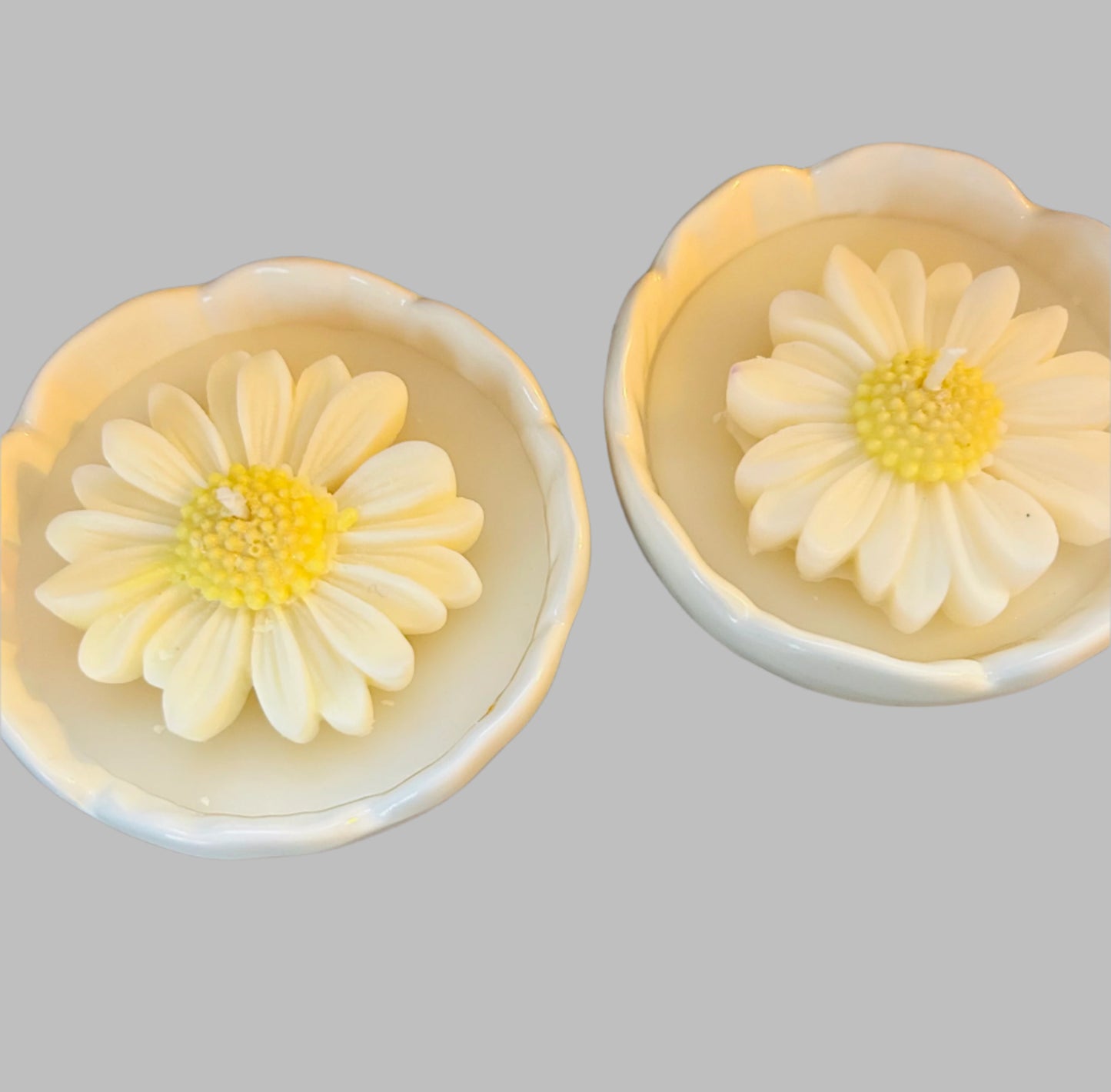 Daisy Flower Candles
