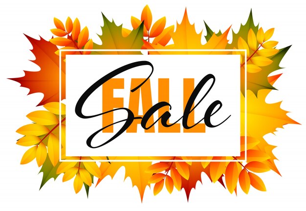 Huge autumn sale