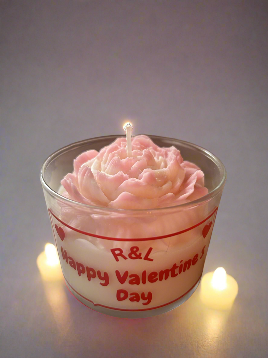 Valentine’s Day Candle