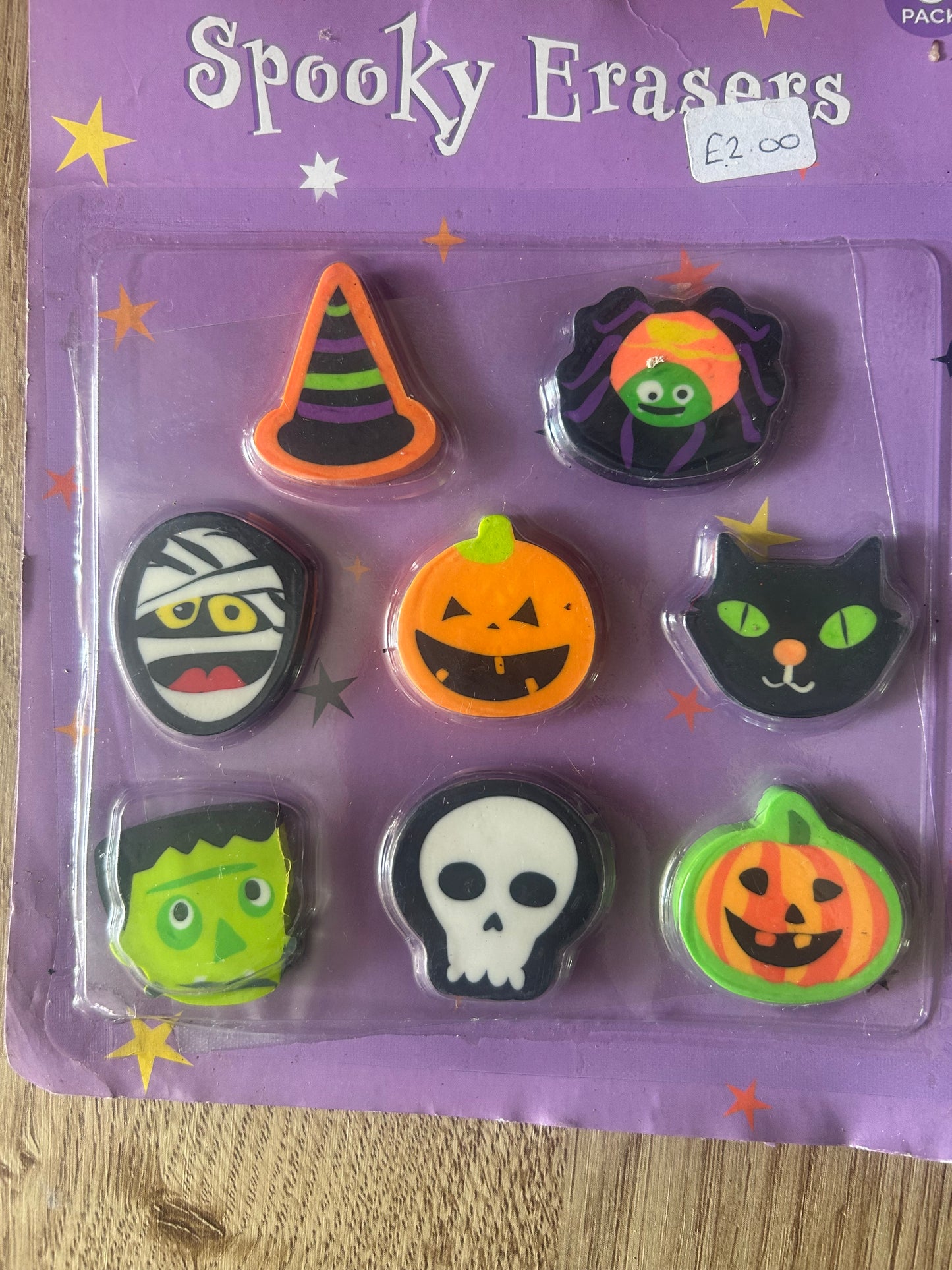 Spooky rubbers set
