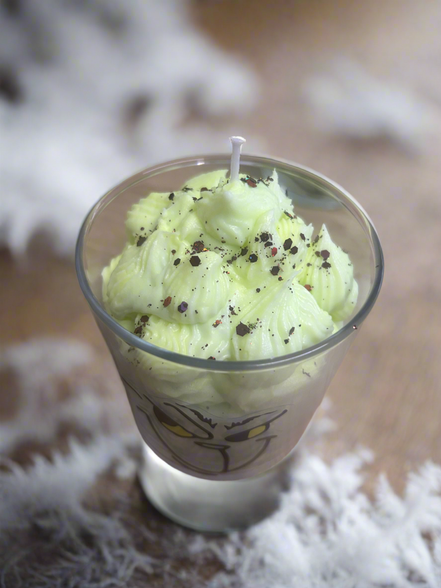 Grinch candles