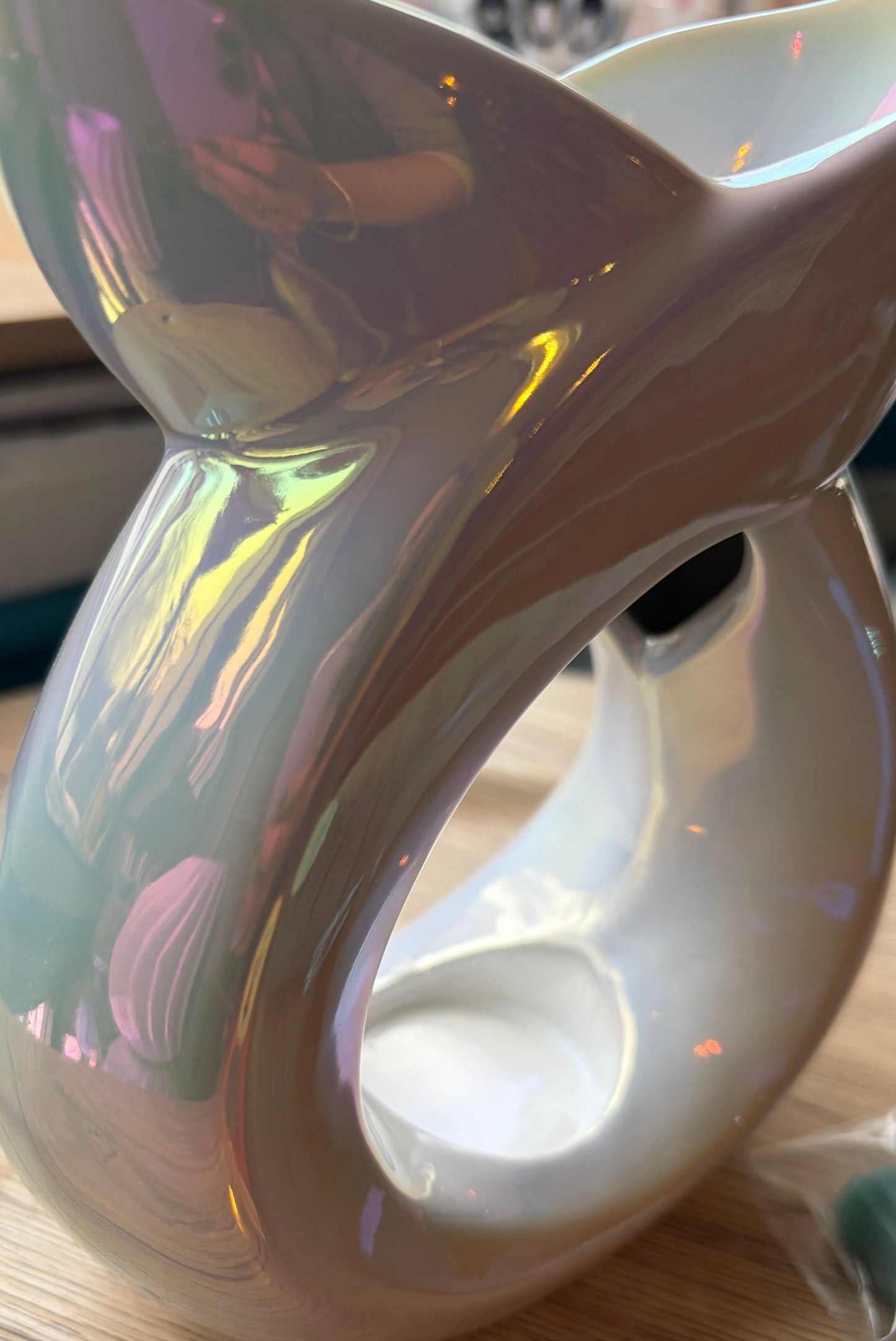 Pearl wax melt burner