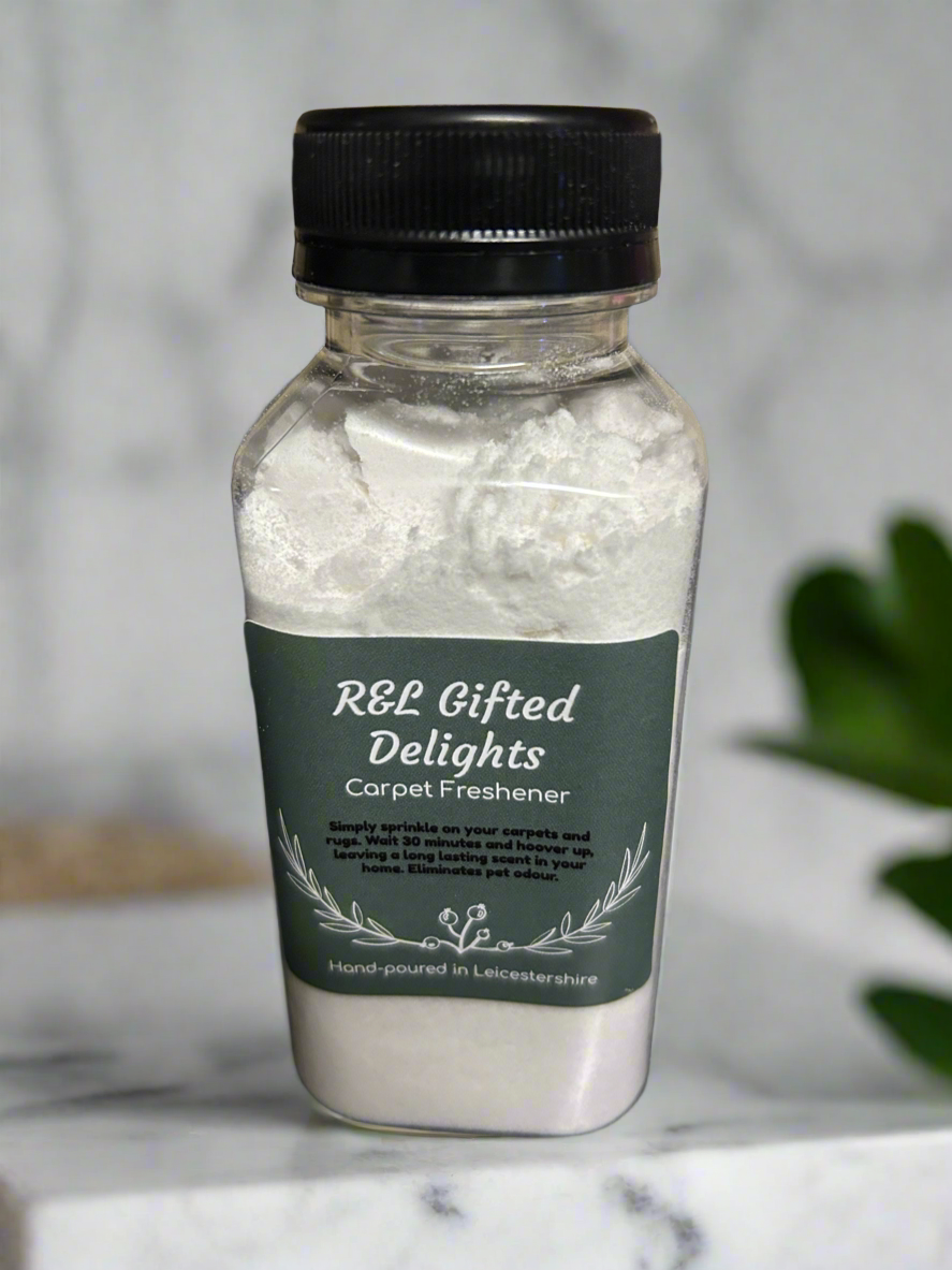 Carpet freshener bottles
