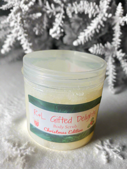 Body scrubs Christmas collection