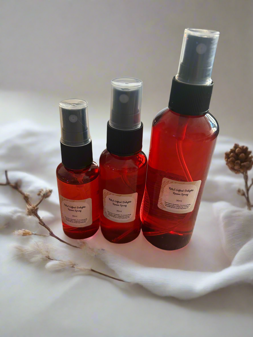 Room spray 50ml bottles