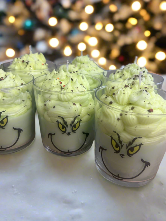 Grinch candles