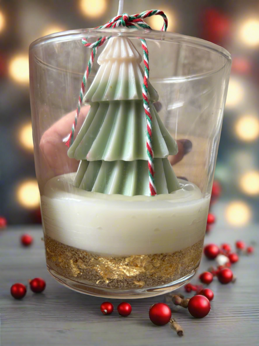Christmas tree candle
