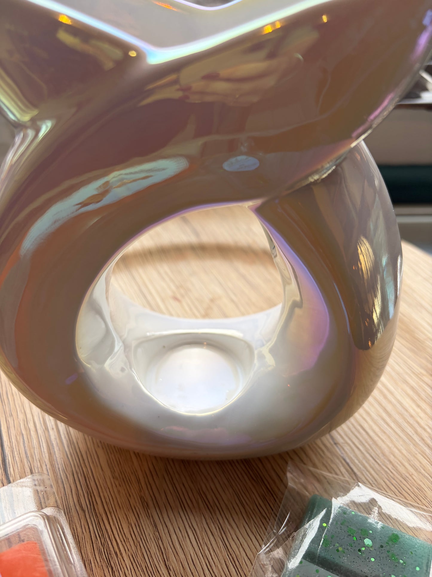 Pearl wax melt burner
