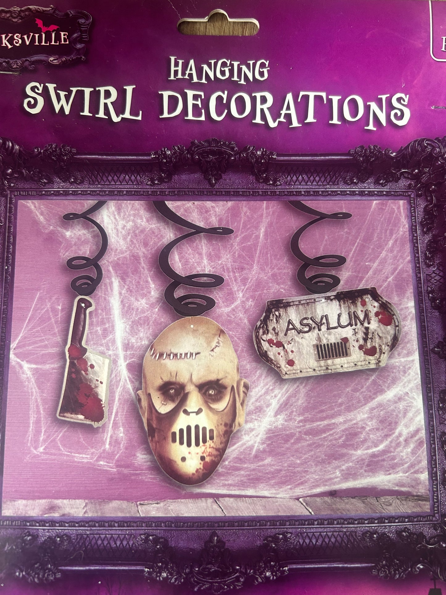 Swirl hanging decorations