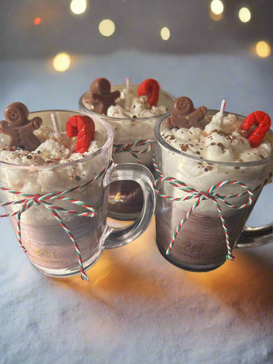 Gingerbread delight candle