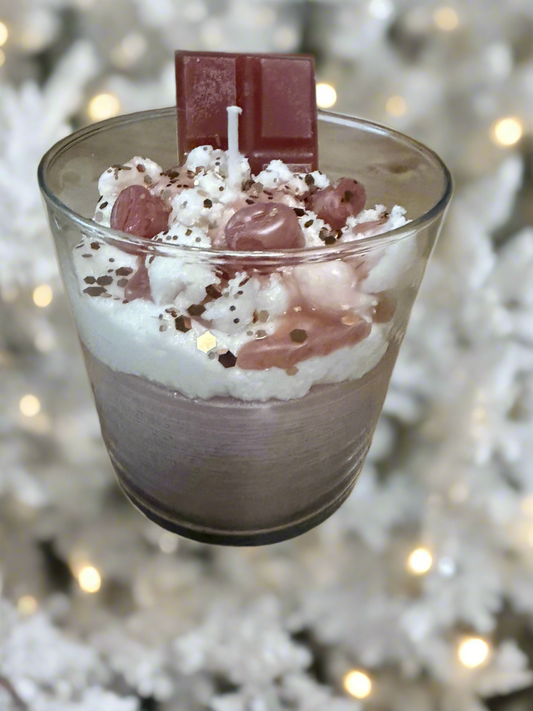 Christmas spiced cookie candle