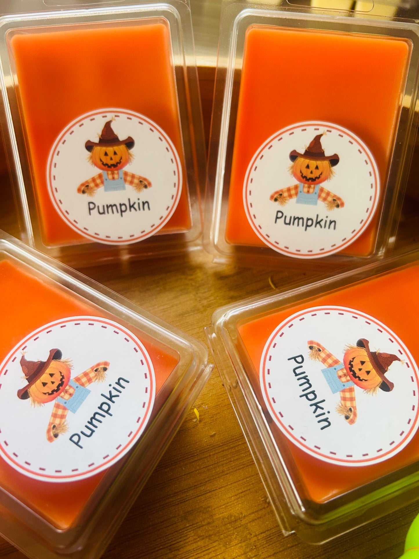 Pumpkin wax melts