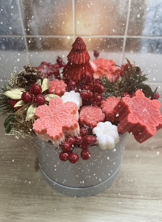 Christmas wax melt bouquet