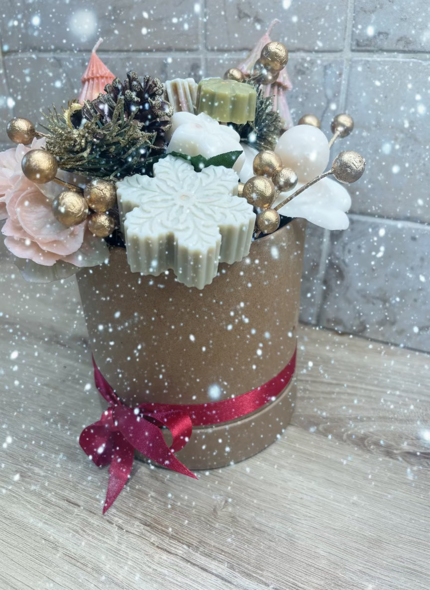 Christmas wax melt bouquet