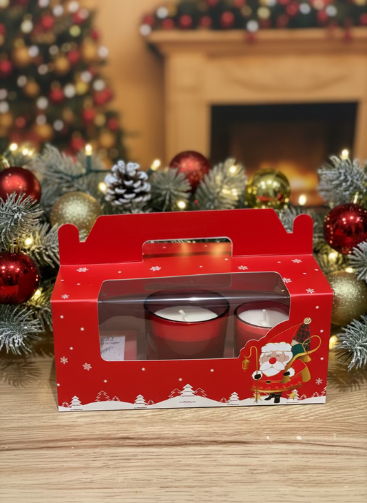 Christmas candle and wax melt gift box