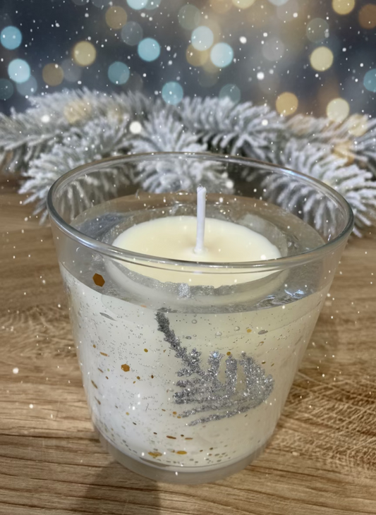 Mulled wine festive candle