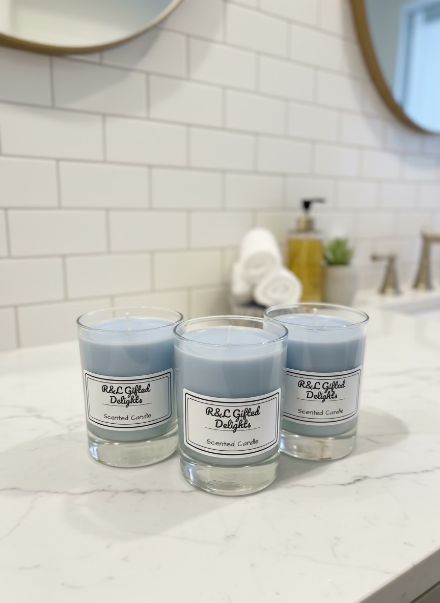 Fresh stoppable re fillable candle 6.5oz