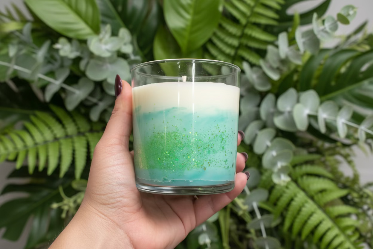 Mojito scented candle