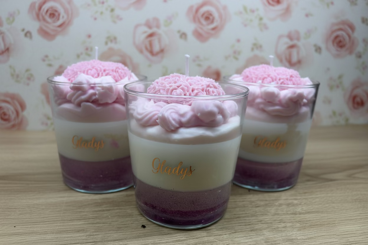 Gladys candle rhubarb scent