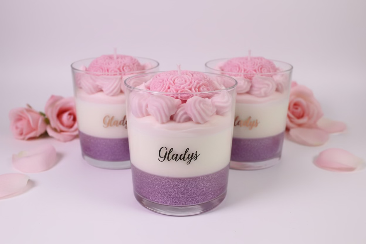 Gladys candle rhubarb scent