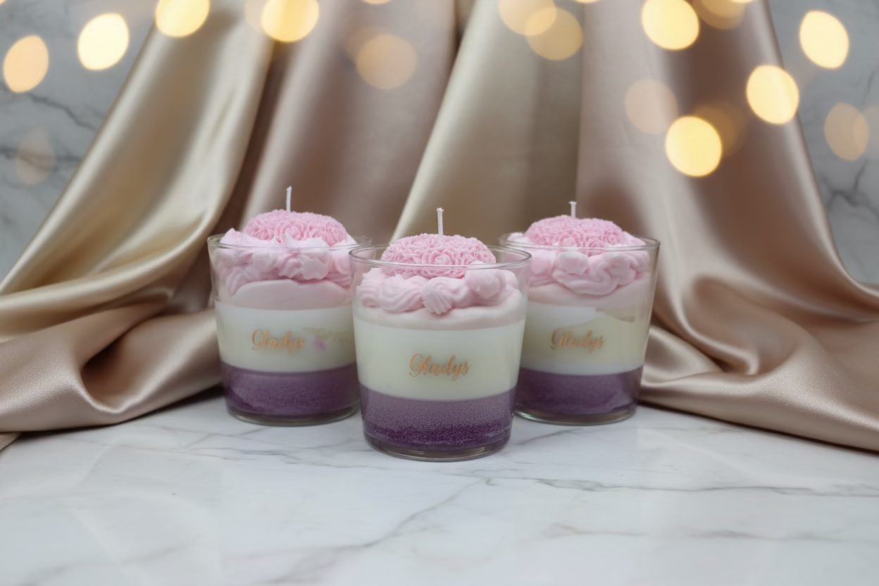 Gladys candle rhubarb scent
