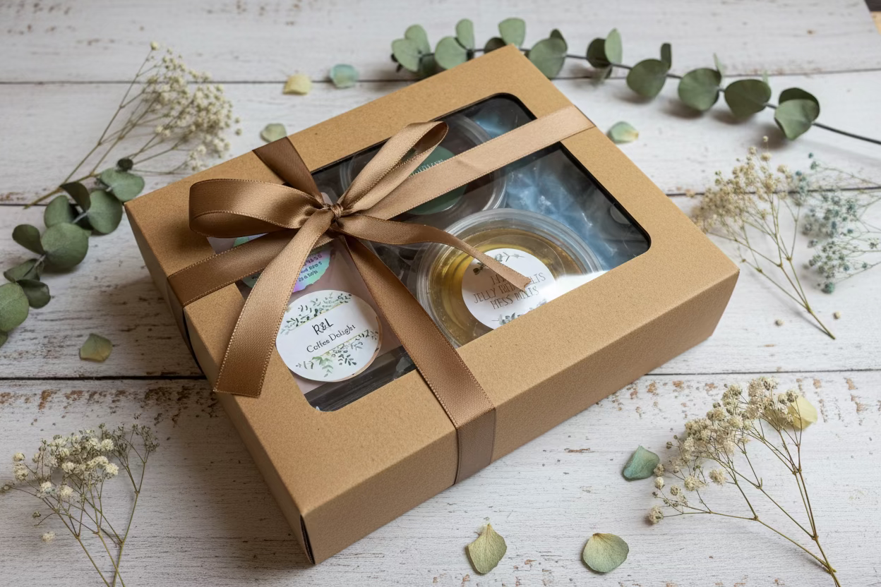 Wax melt gift boxes