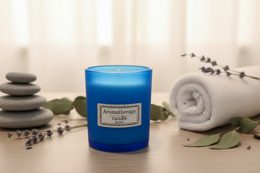 Aromatherapy candle ylang ylang