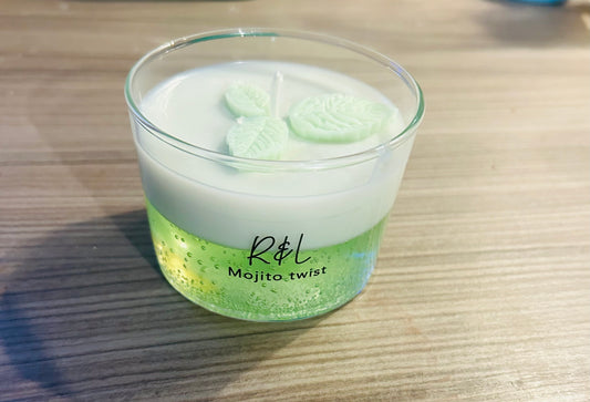 mojito scented candle