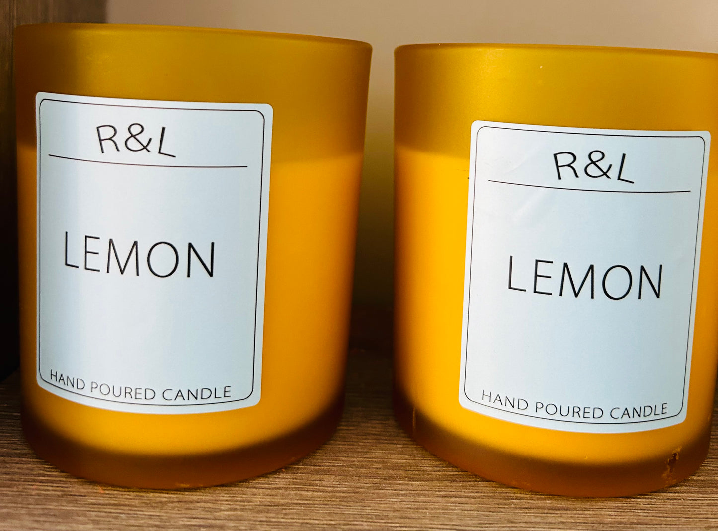 Lemon Candles