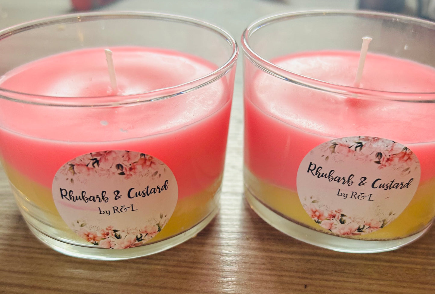 Rhubarb & Custard Candles