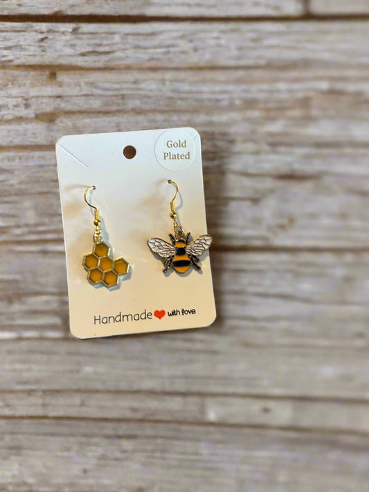 Bee Earrings